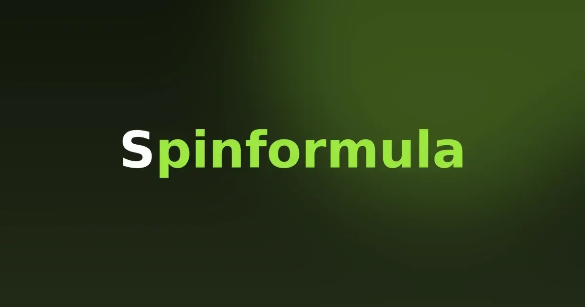 Spinformula